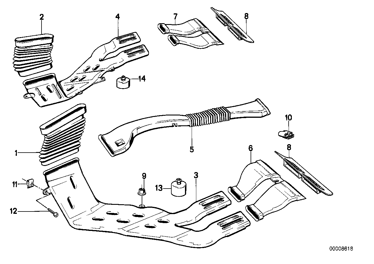 Heizkanal Fondraum/Blende