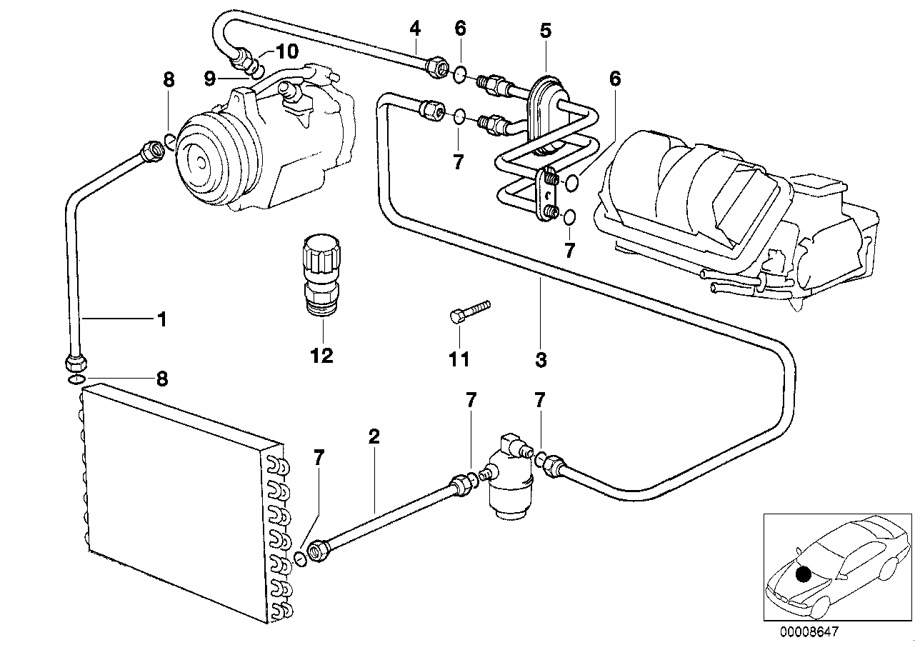 Coolant lines