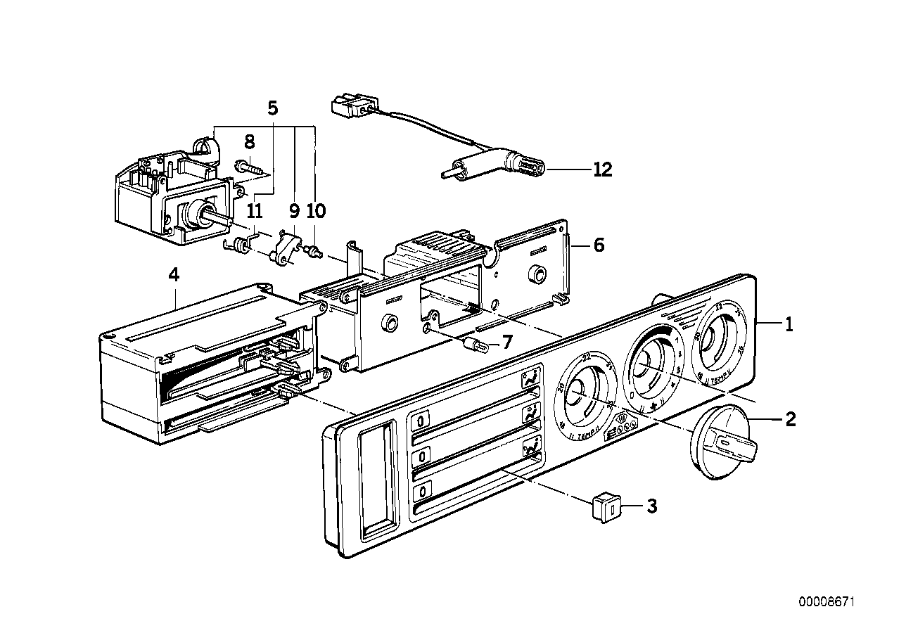 Comando di riscaldamento con microfiltro