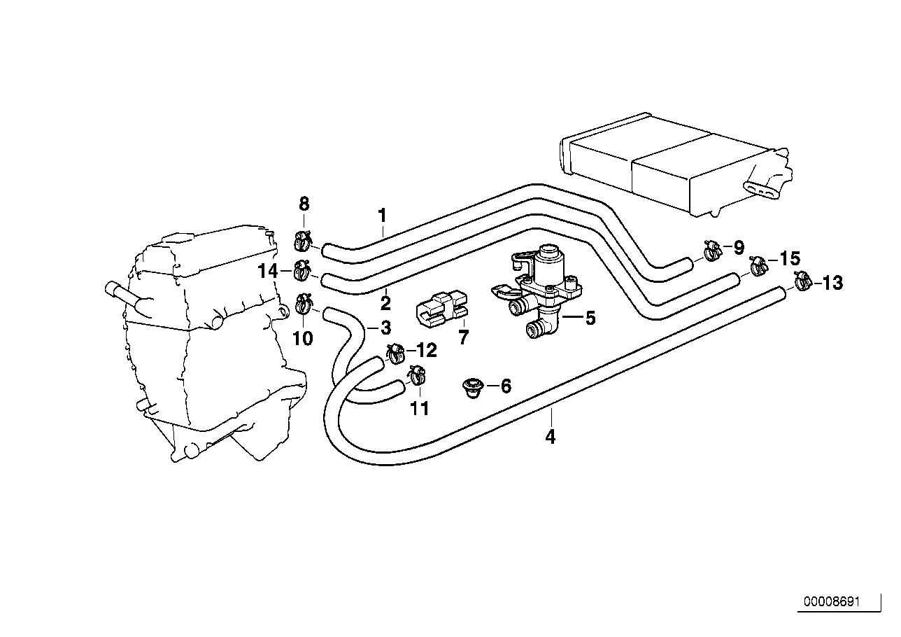 Wasserschläuche-Pumpe-Ventil