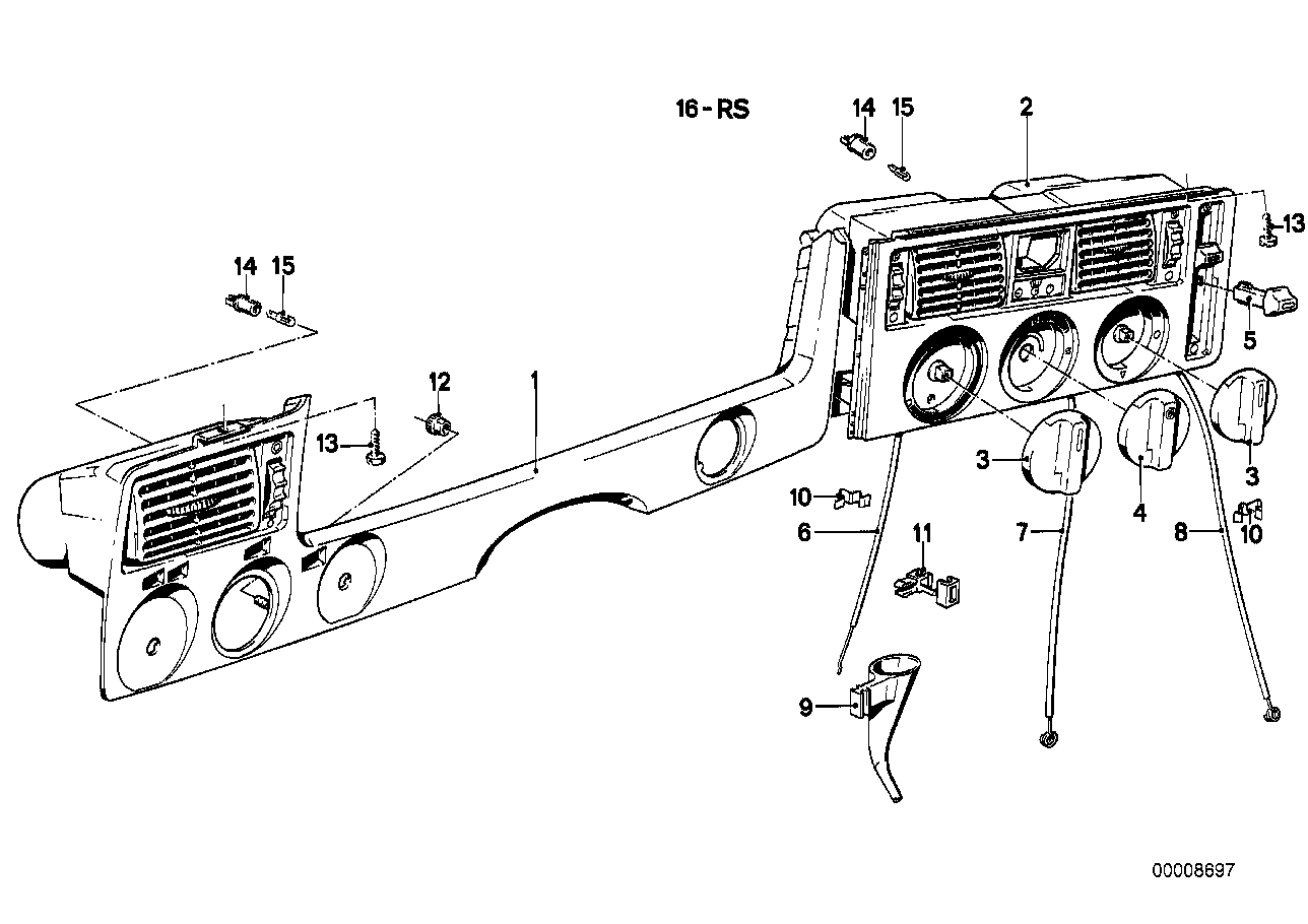 操作面板 暖风器