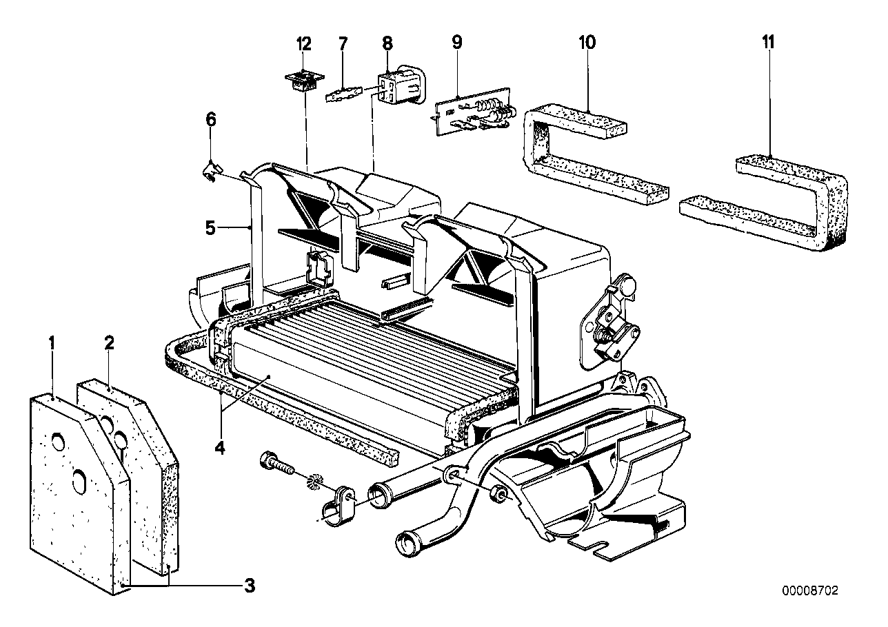 Radiador/caja sofica