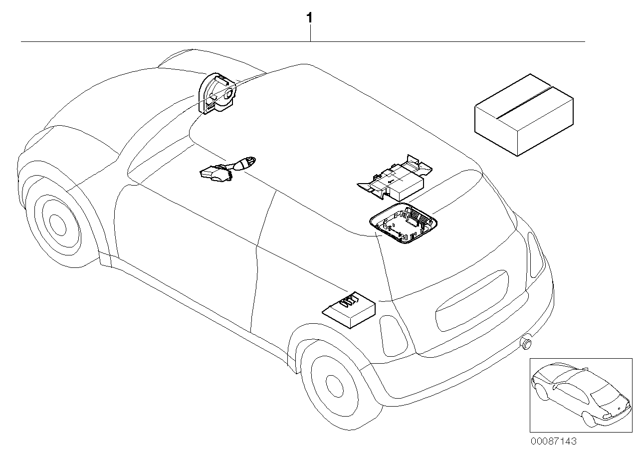 Installation kit alarm system