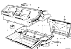 Pièces de boîtier chauffage Behr