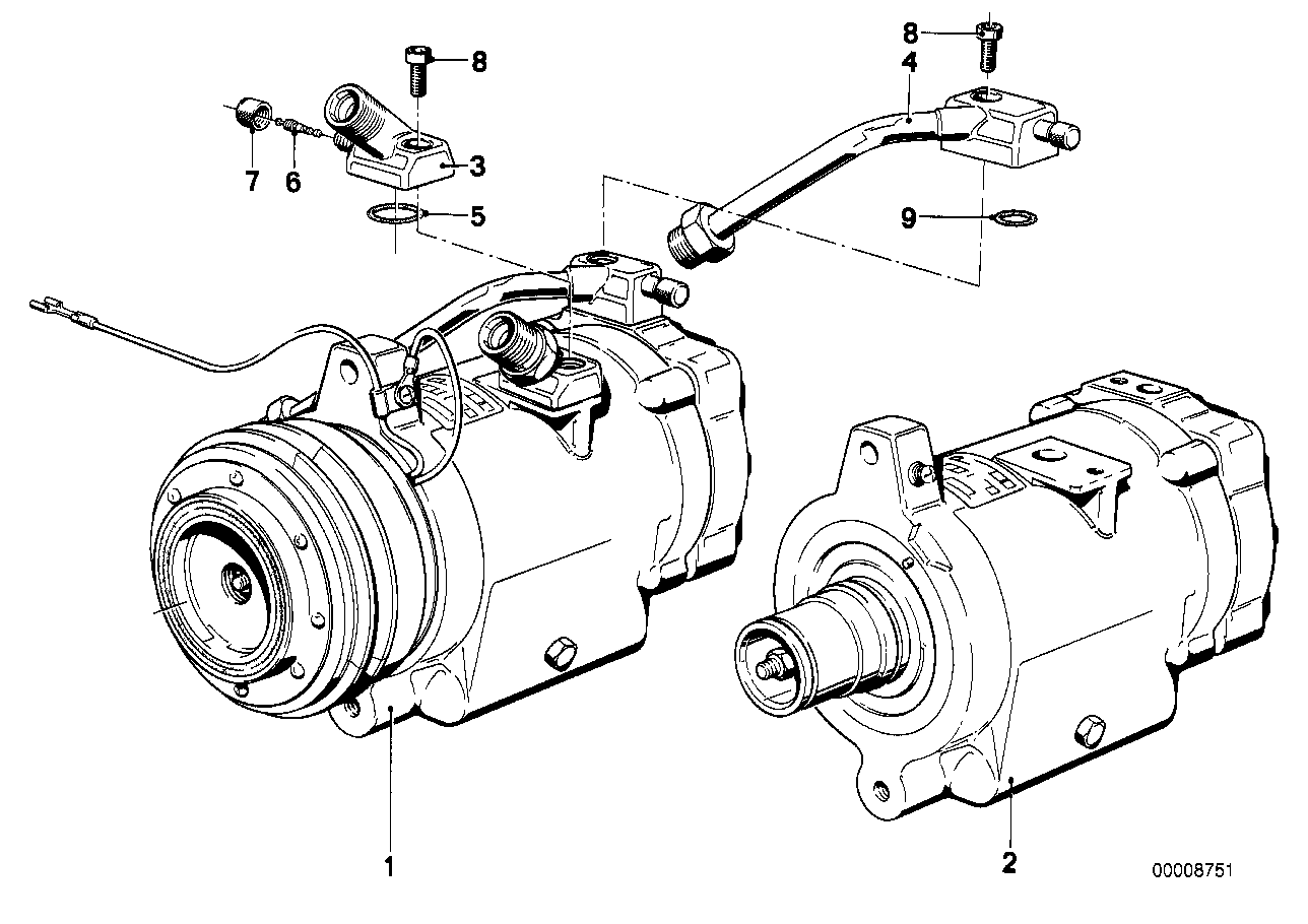 RP compressore del climatizzatore