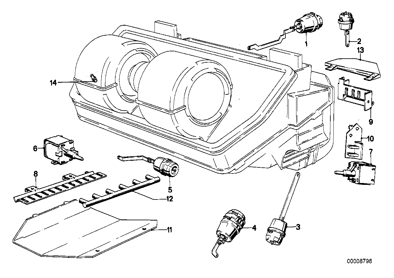 Commande electrique p.climatiseur