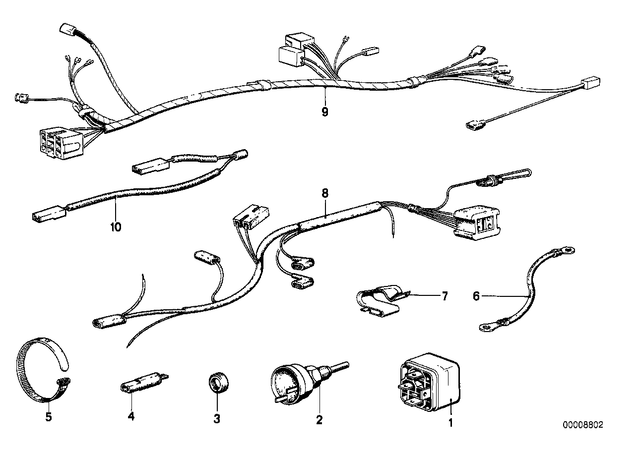 空调器 继电器/开关/导线组