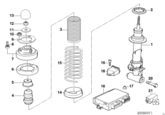 ชุดสปริงช่วงล่างหลัง EDC/LEVELL.DEVICE