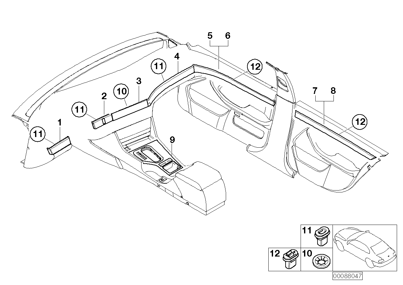 Ädelträutrustning, mussellönn burgund