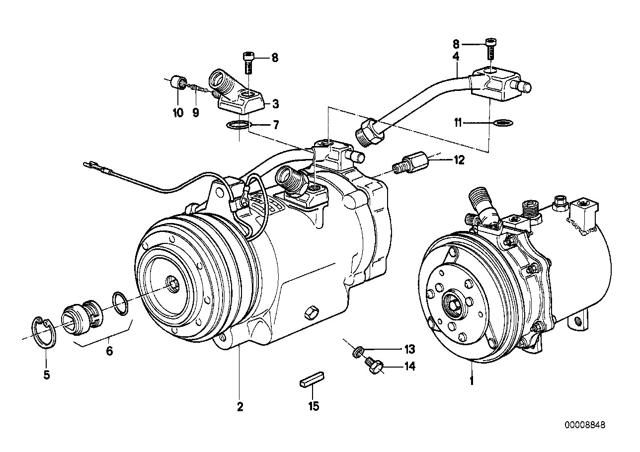 RP compresor del aire acondicionado