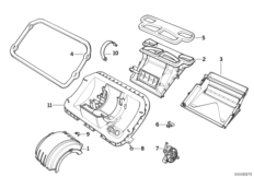 Pièces de boîtier chauffage Siemens