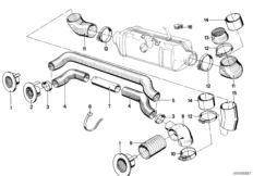 Air intake tube