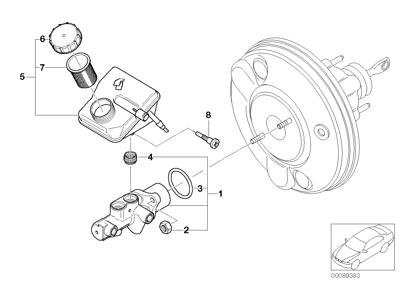 Brake master cylinder