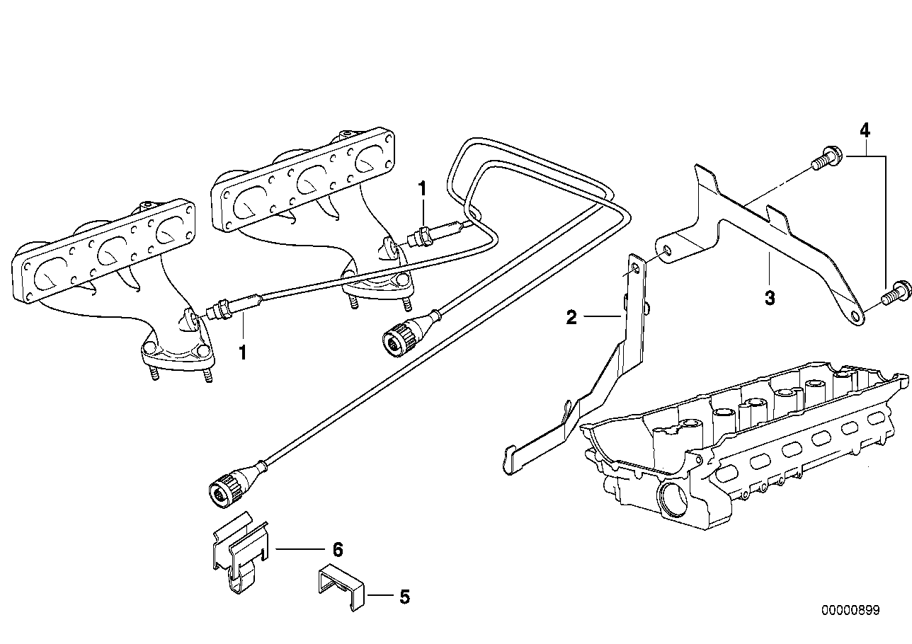 Pezzi montabili di sonda lambda