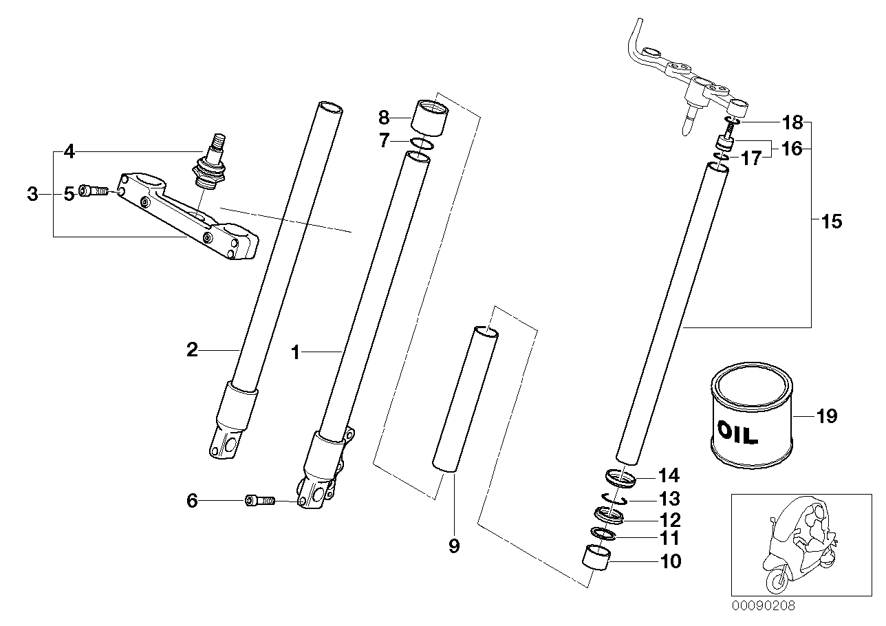 ボールジョイント 固定/スライドパイプ