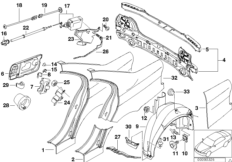 Side panel/tail trim