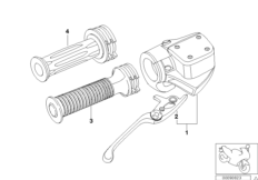 Handbremsarmatur