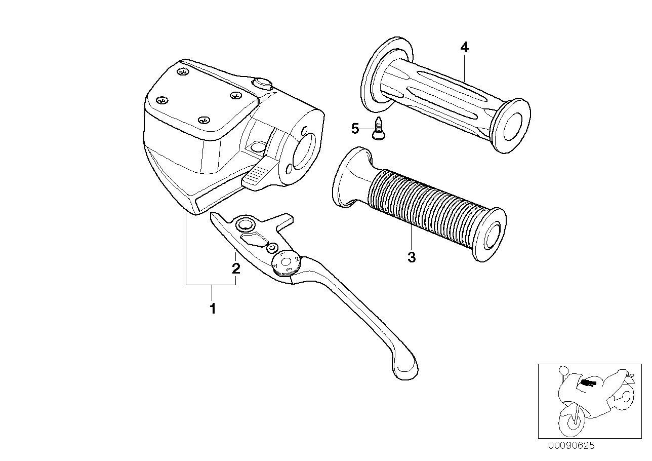 离合器手柄