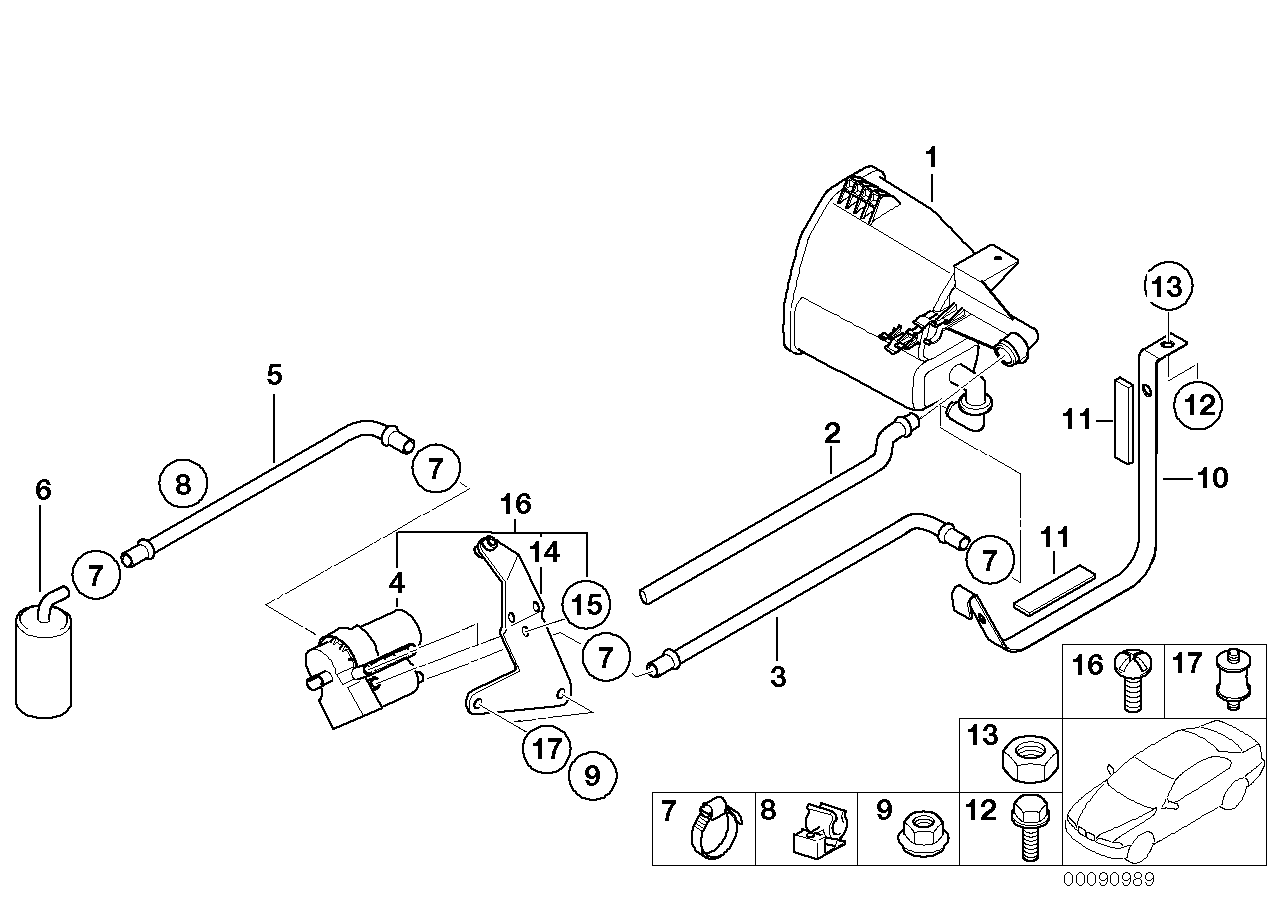 Activated Charcoal Filter/FUEL VENTILAT