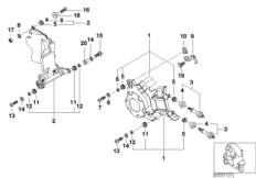 Insonorisation - bras oscillant mot.