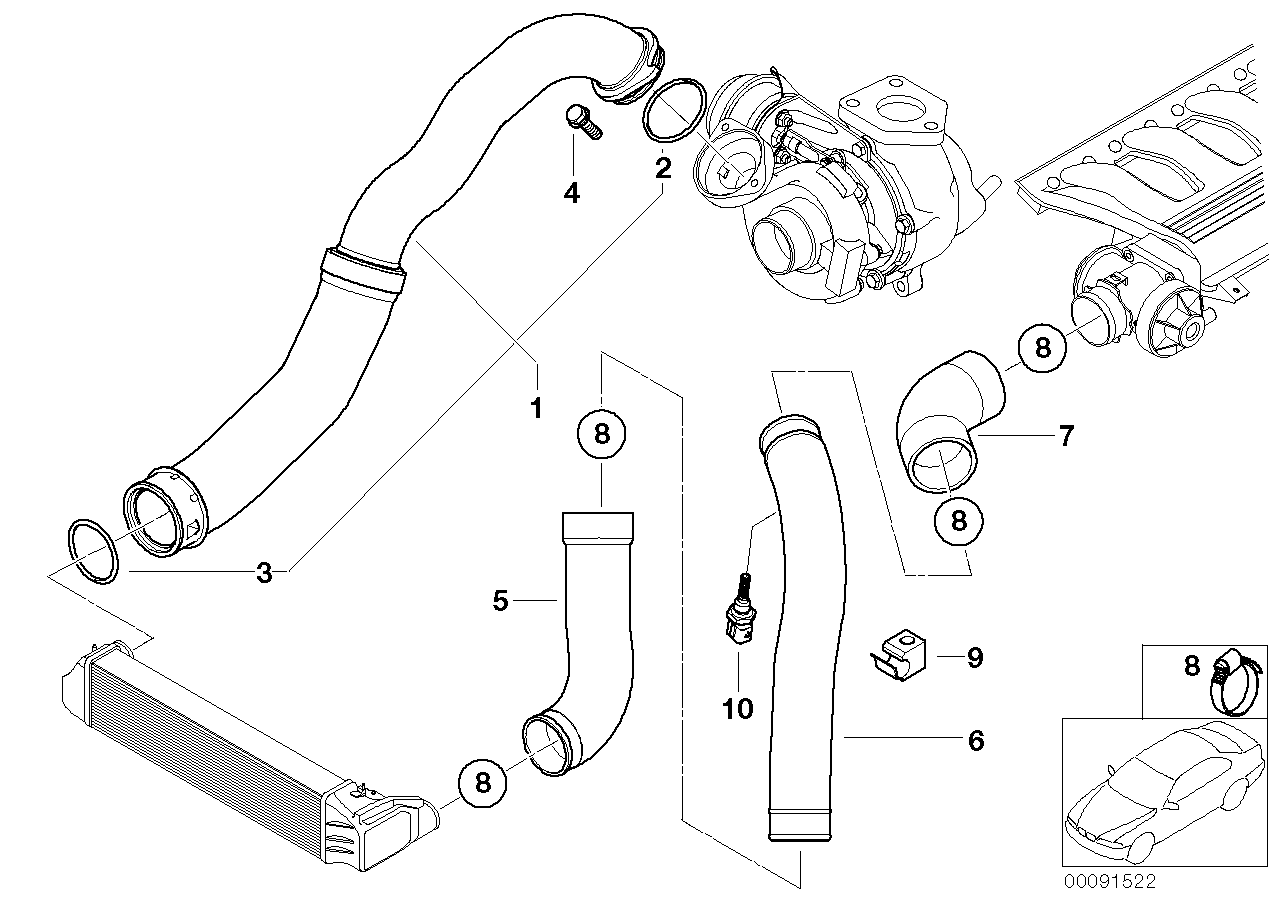 インテーク システム エア ガイド