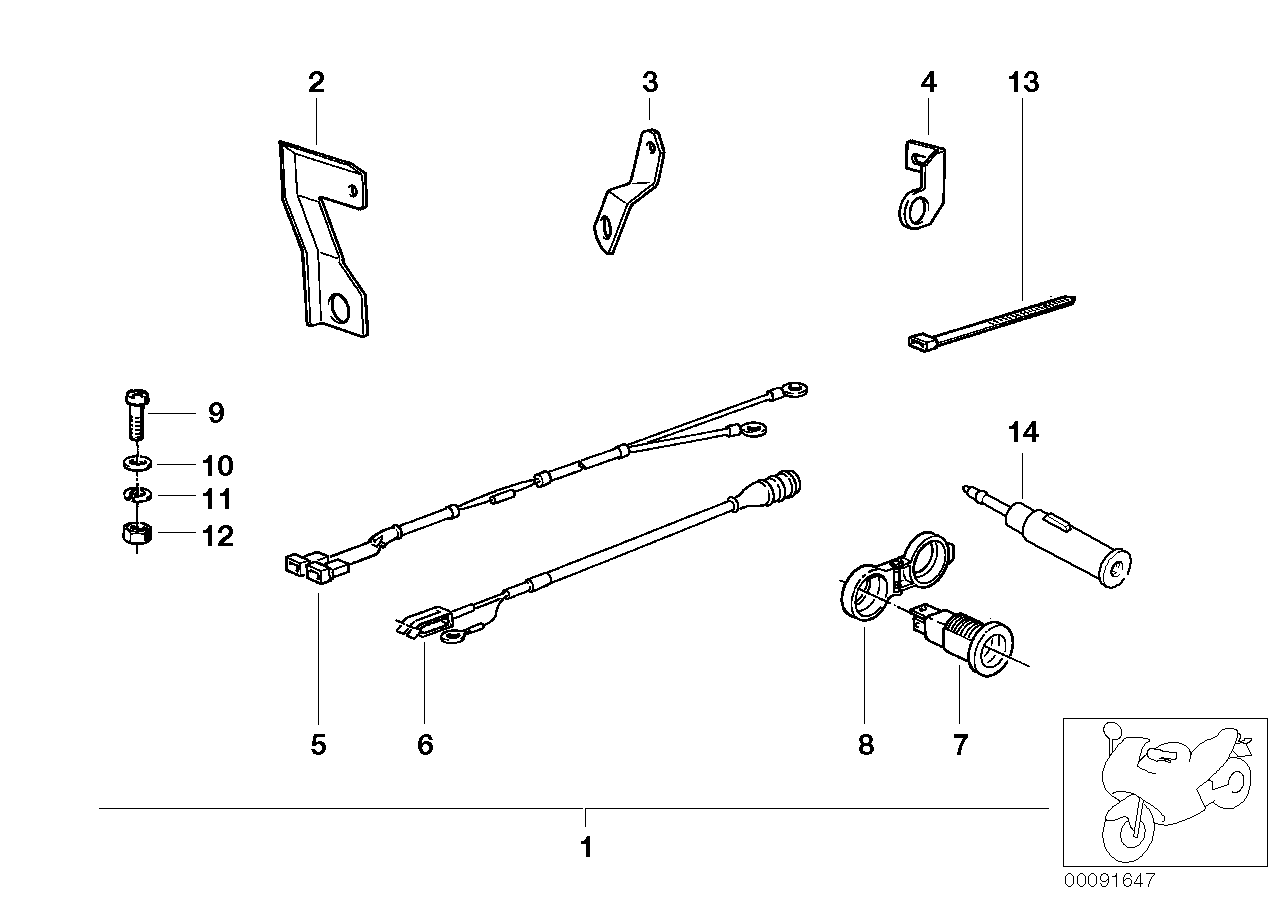 加装套件 插座