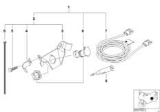 Retrofit kit, socket