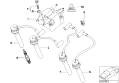 Spark plug/ignition wire/ignition coil