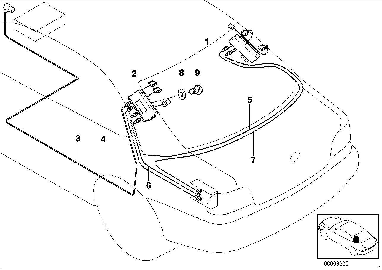 Single parts f antenna-diversity