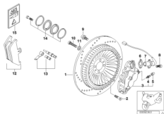 Hinterradbremse ABS