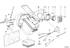 Radio installing kit