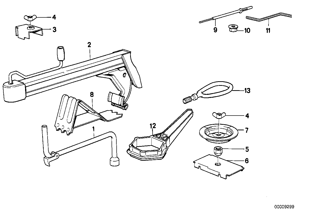 随车工具 / 车辆升降机