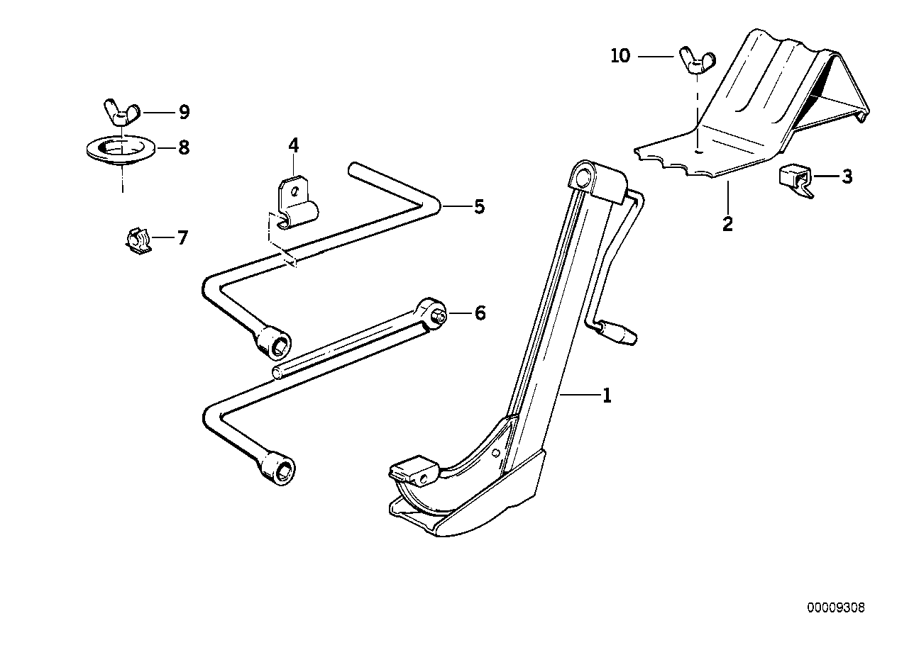 Trousse à outils/Cric