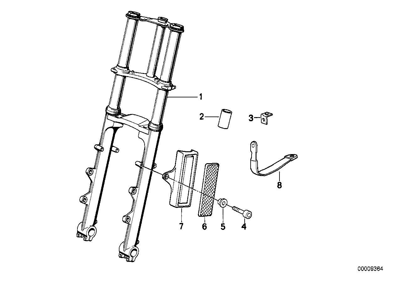 伸缩式托叉 官方用 编号 Westfalen