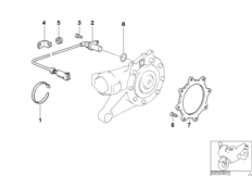 R ABS Integral ホイールスピードセンサー