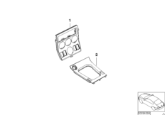 Accessoire decorstrips alu geflext