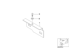 Support pour fusible et relais