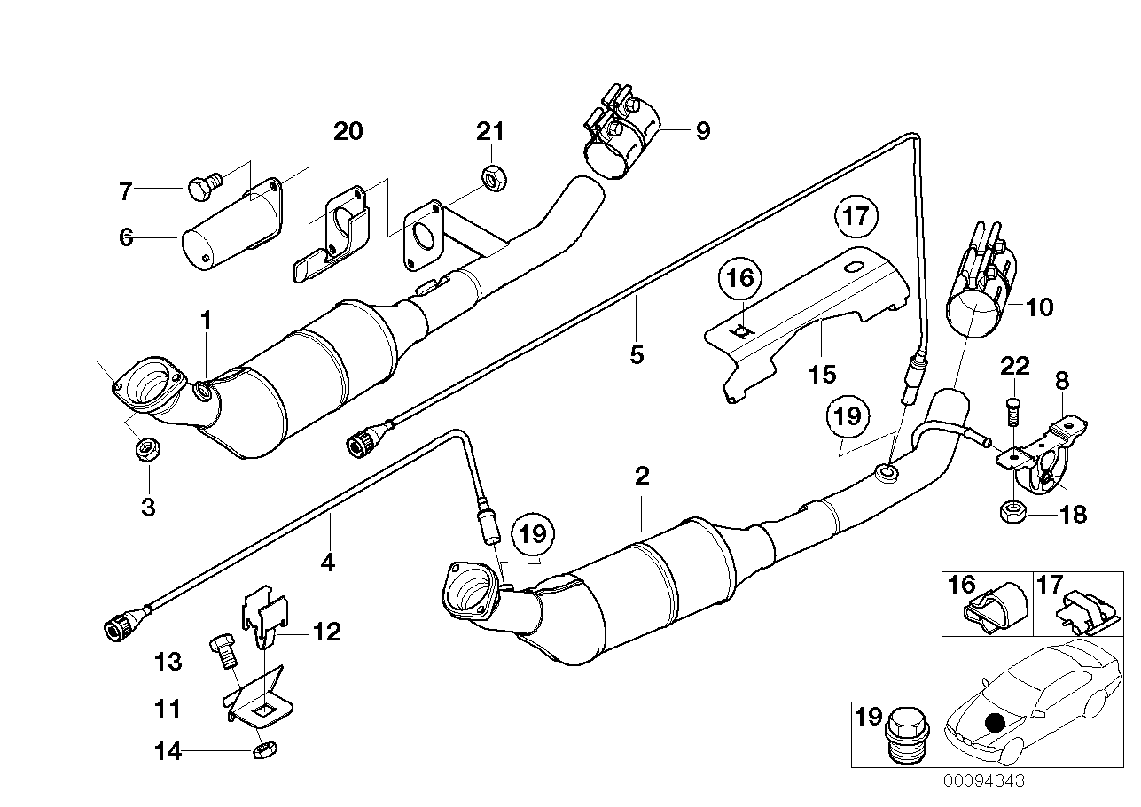 Katalyzátor/lambda sonda