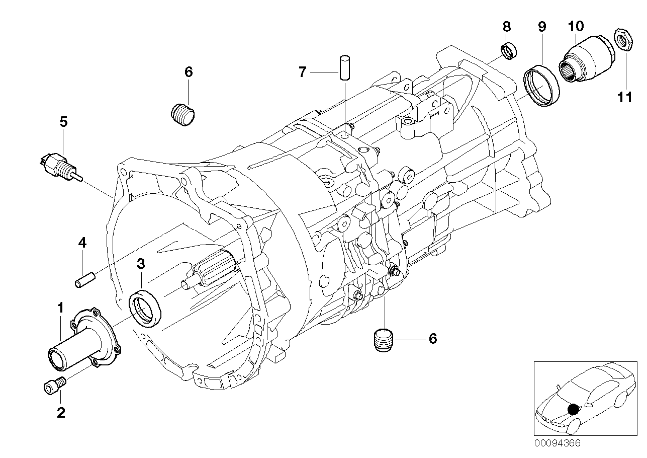 GS5-39DZ-Allrad Gehäuse und Anbauteile