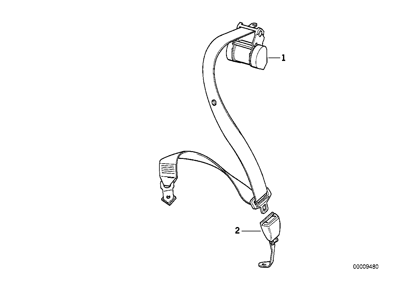 Cintura d.sicurez.posteriore