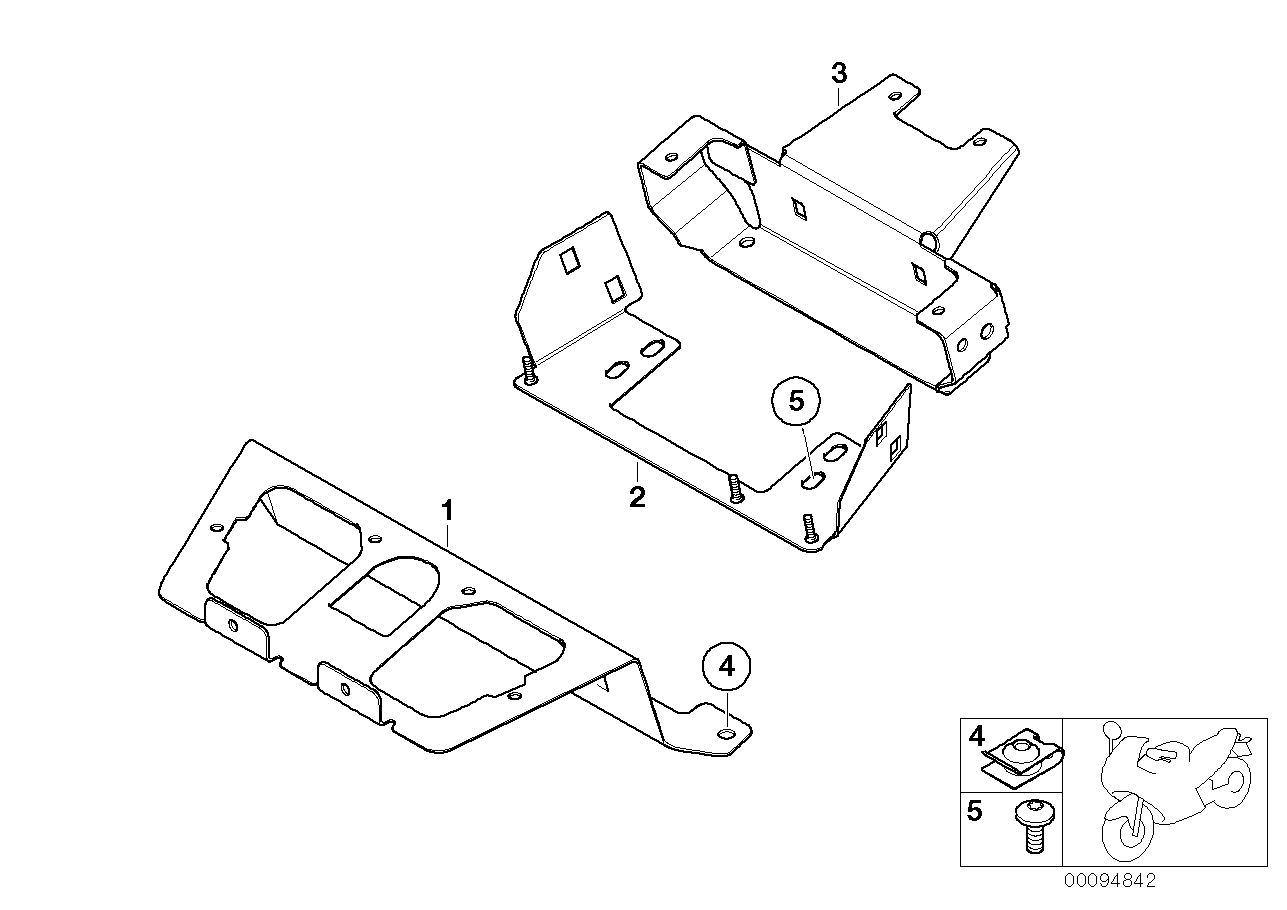 Tôles de maintien pour autorités