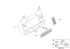 Soporte para matrícula US