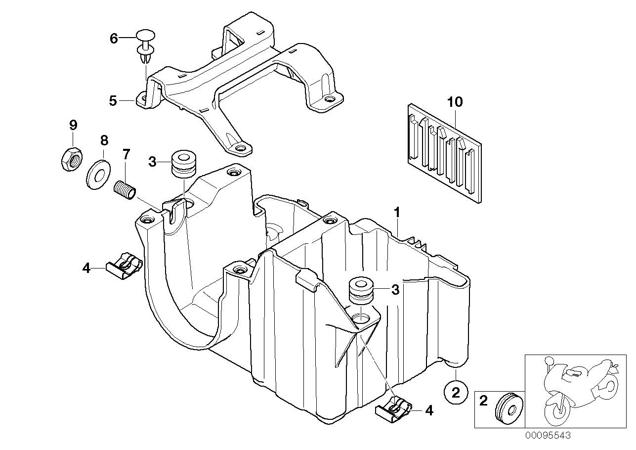 Batterijhouder