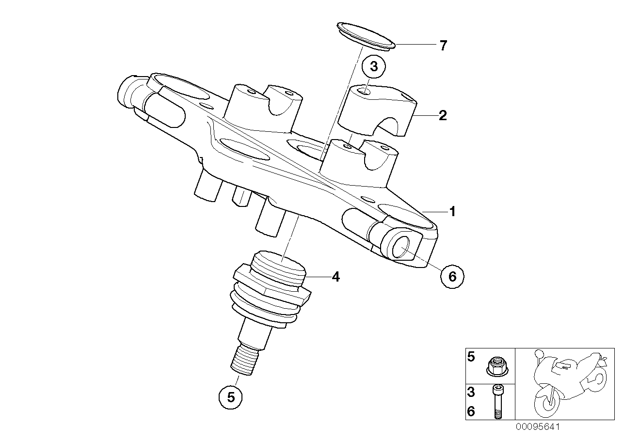 Fork bridge, top, official-use