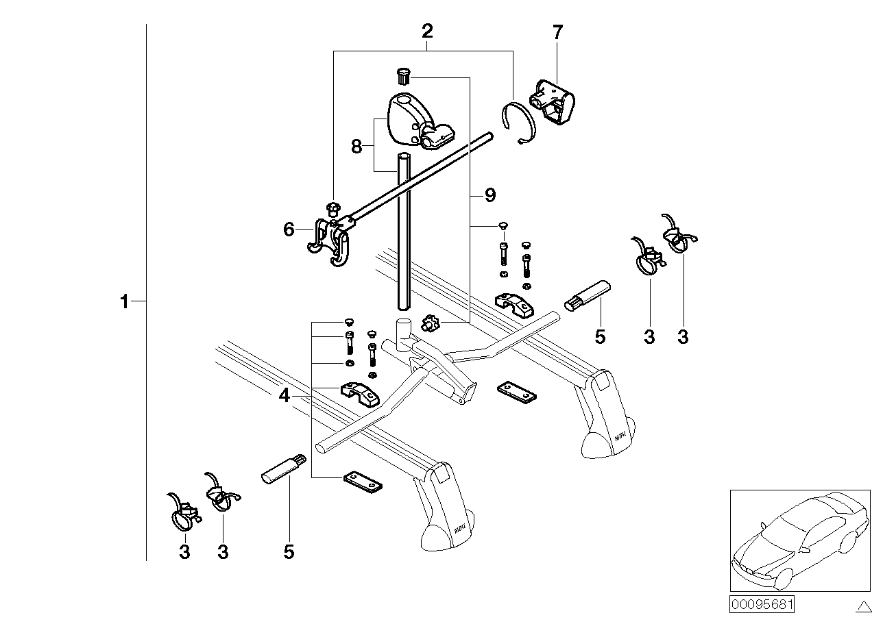 Podnośnik do rowerów