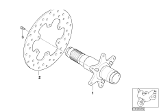 Braccio oscillante, albero di entrata