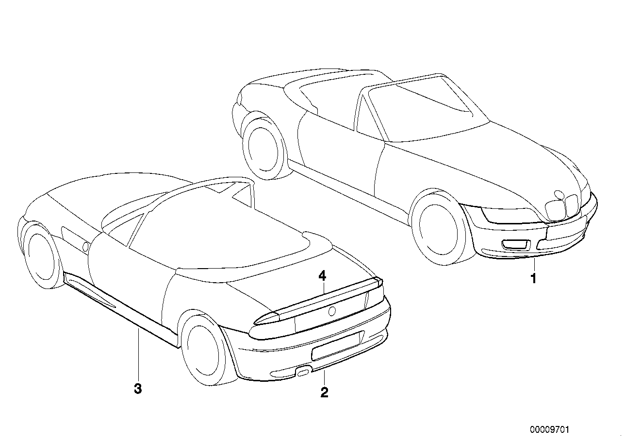 Conjunto aerodinâmico