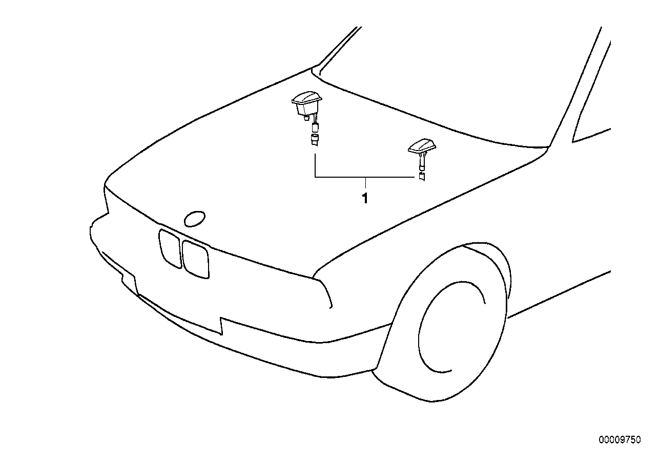 Heated spray nozzle