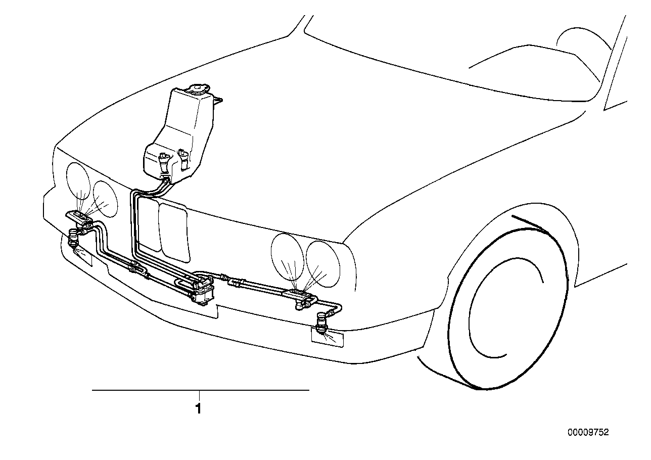 Retrofit kit, headlight cleaning system