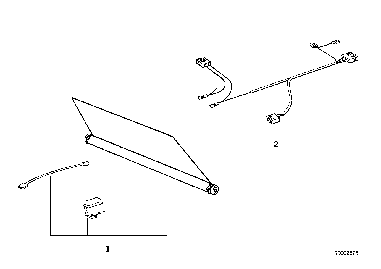 Naderh.inbouw, zonnerolgordijn elektr.